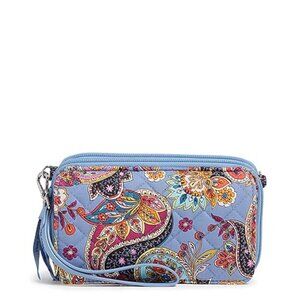Vera Bradley RFID All in One Crossbody in Provence Paisley